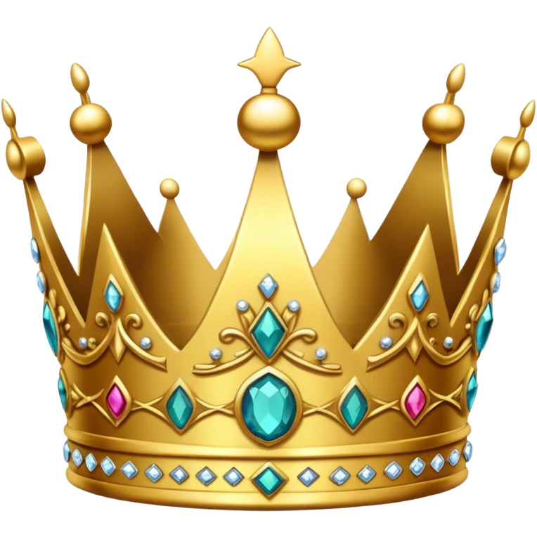 a crown emoji