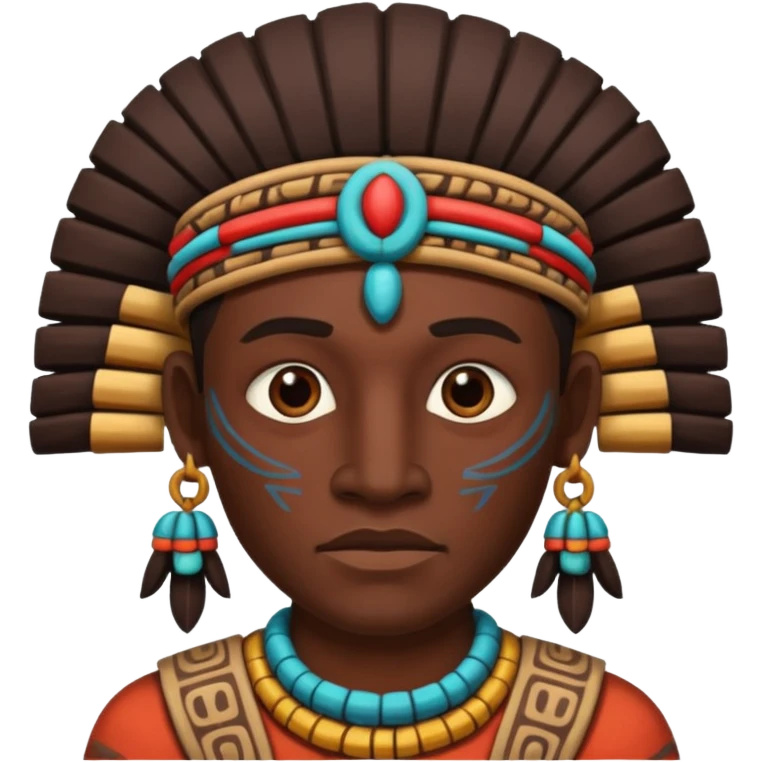 man primitive maya emoji
