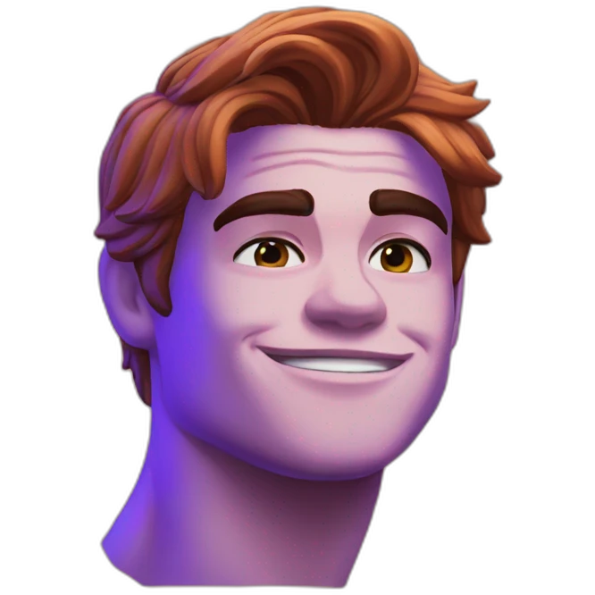 KJ Apa emoji