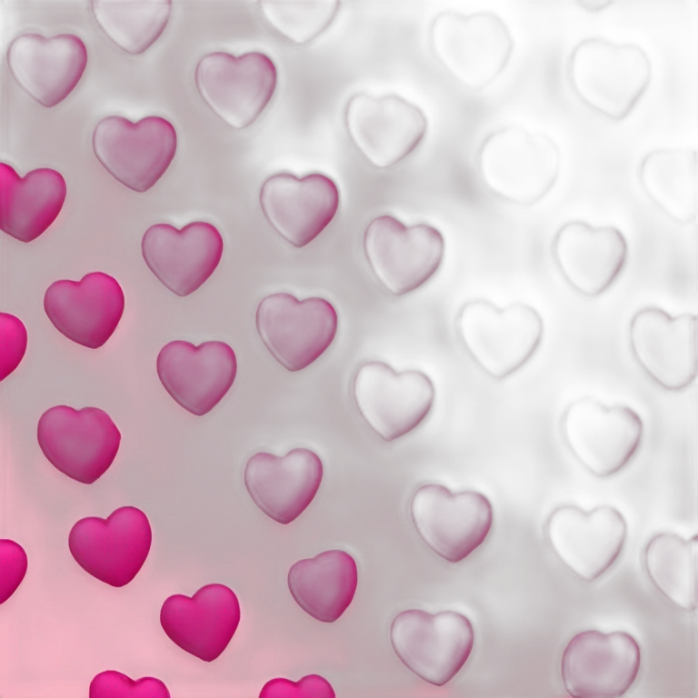 Coeur rose emoji