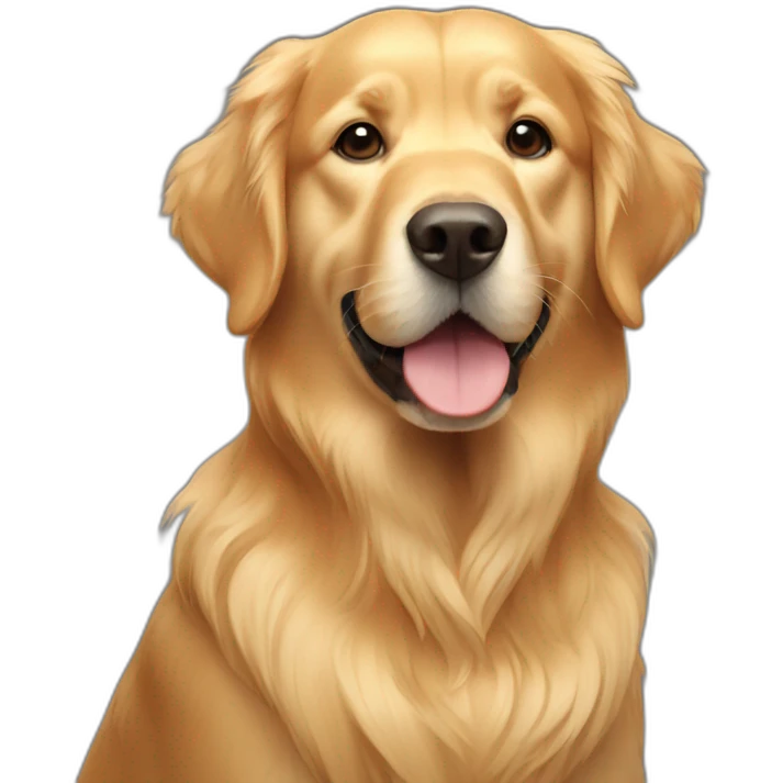 golden retriever emoji