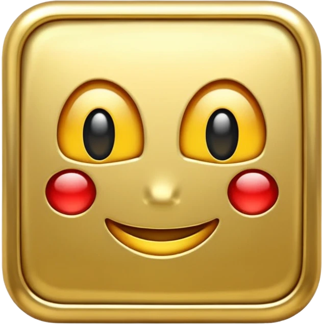 I need emoji "like" with a golden squarel  emoji