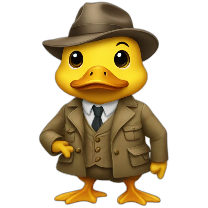 ducky detective emoji