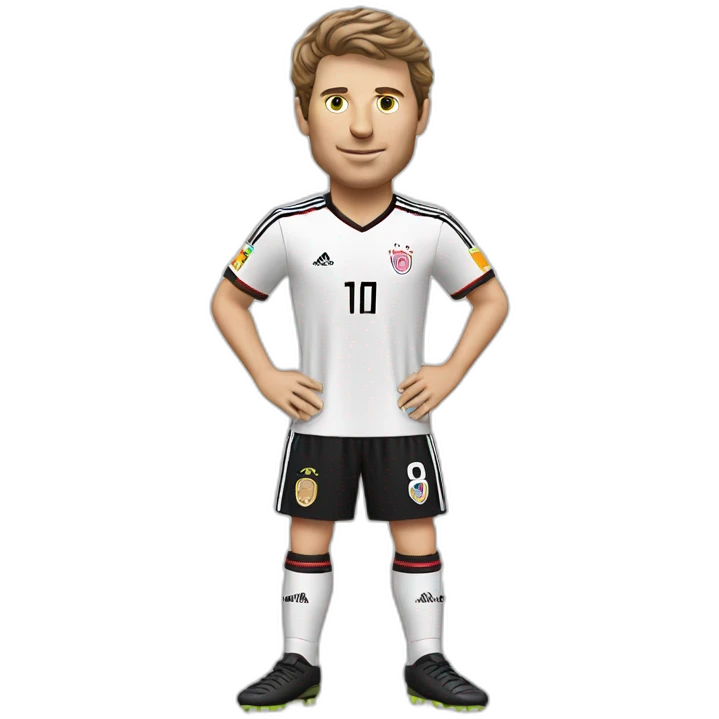 Thomas müller soccer player emoji
