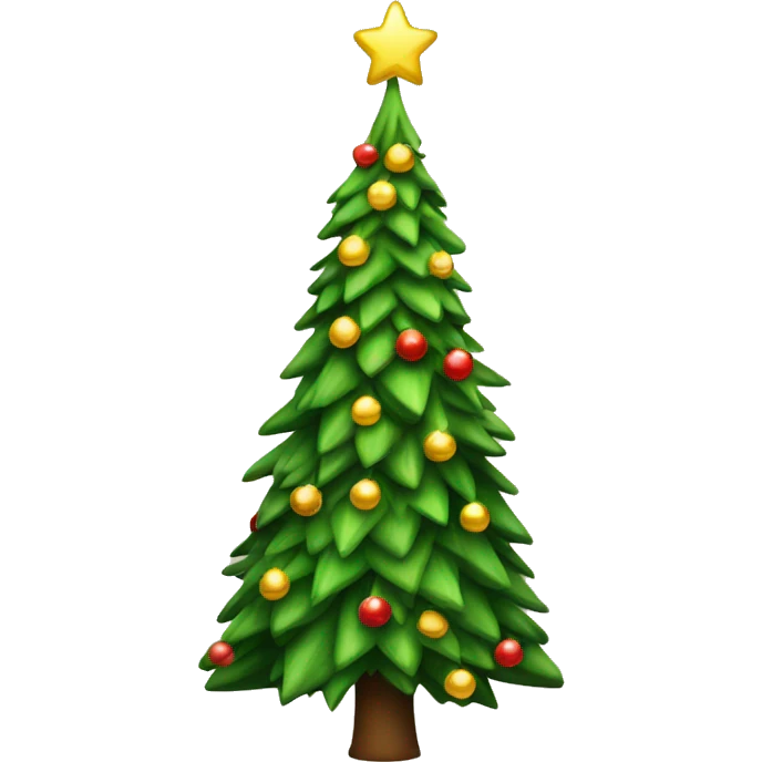 christmas tree emoji