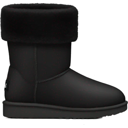 black ugg boots emoji