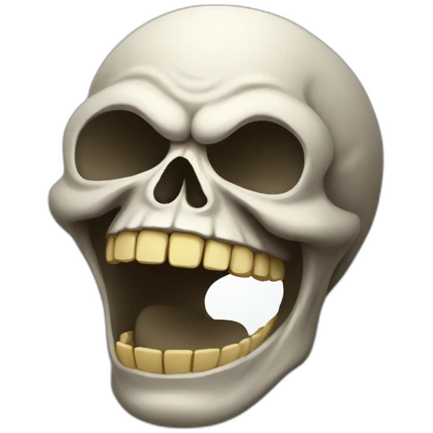 Laughing Skull iOS emoji emoji