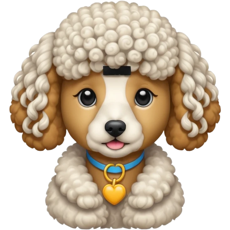 Poodle emoji