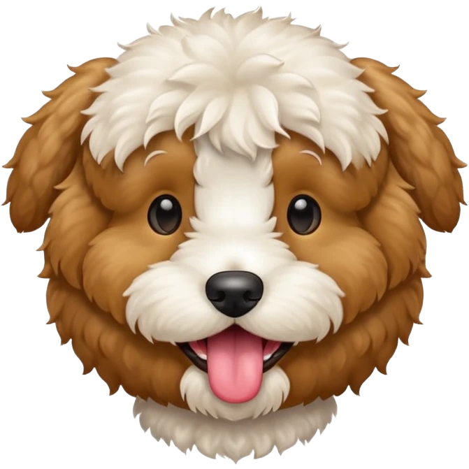 mini Goldendoodle  emoji
