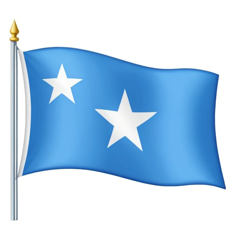 🇸🇴blue flag emoji