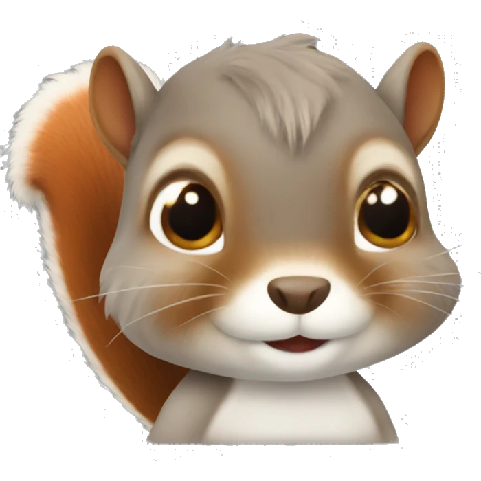 cute squirrel emoji
