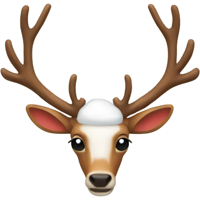 Christmas antlers emoji