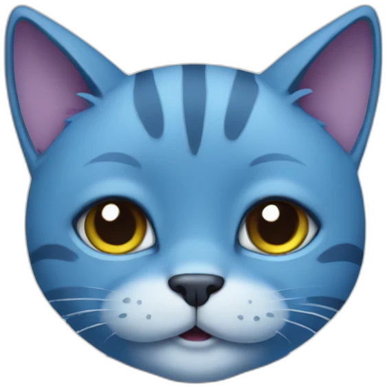 blue-cat emoji