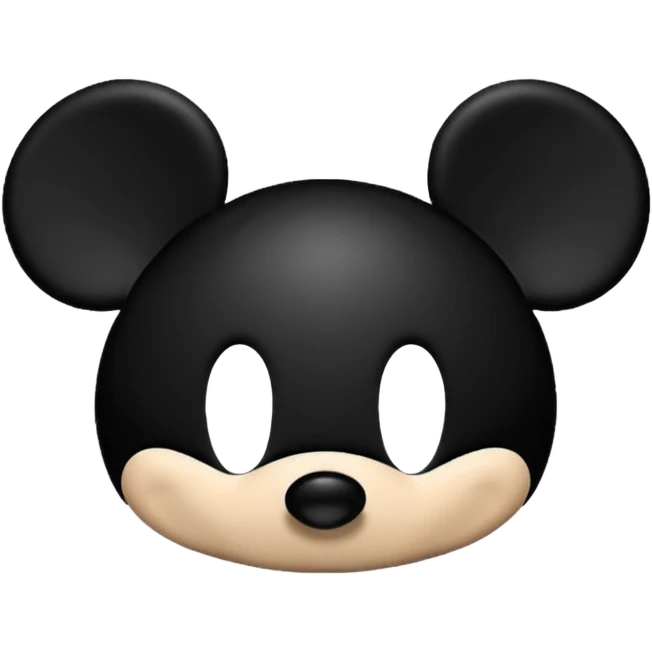disneyland mickey ears emoji