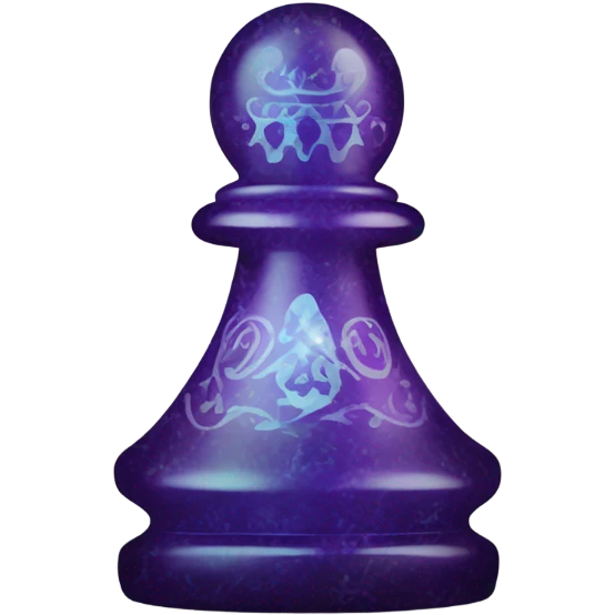 a magic chess pawn emoji