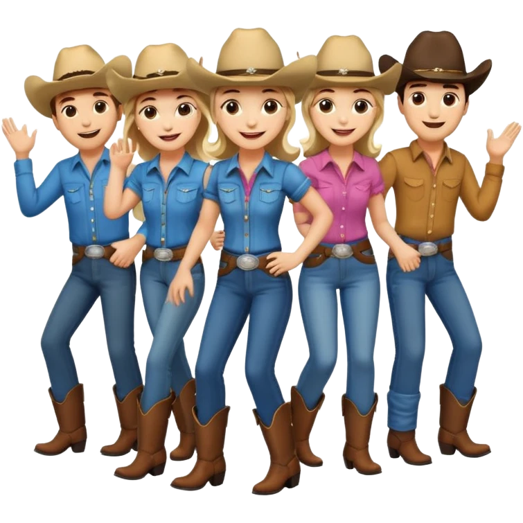Line dance emoji