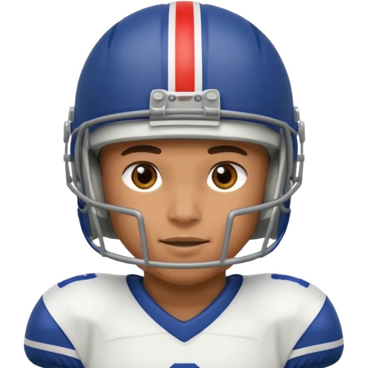 a football player in a match emoji