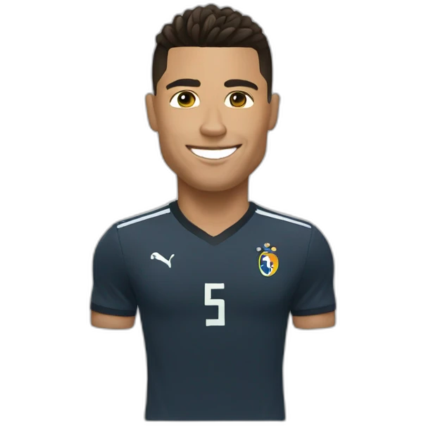 Ronaldo qui marque emoji