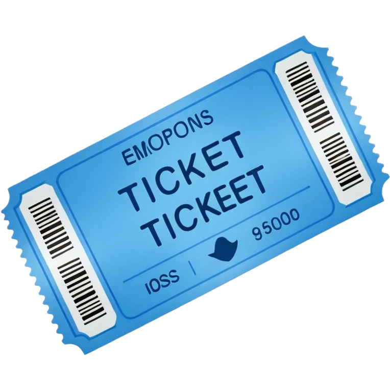Ticket emoji