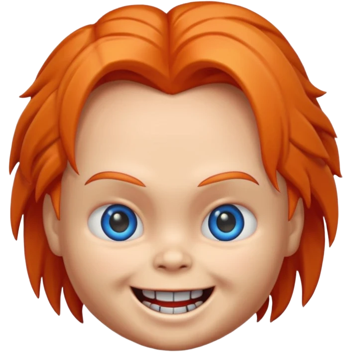 Un emojin de chuky emoji