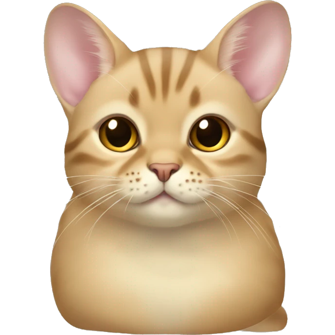 A cat breed golden chinchilla  emoji