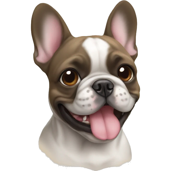 French bulldog emoji