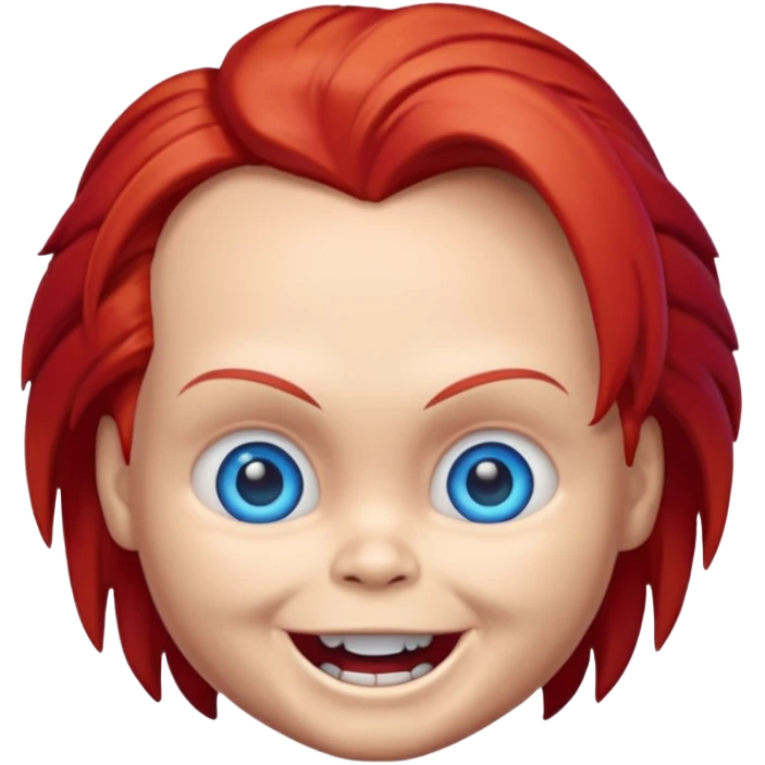 Un emojin de chuky emoji