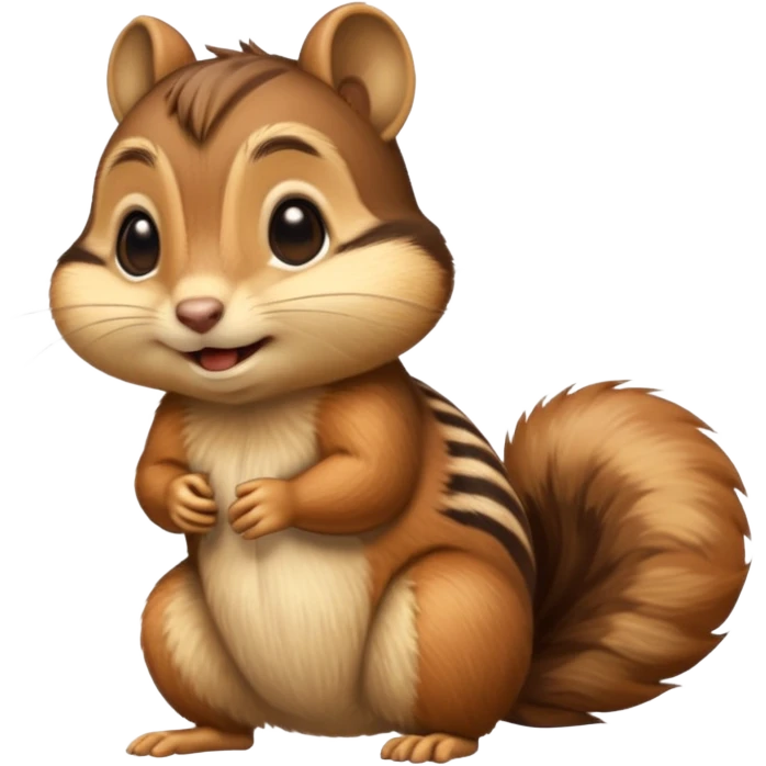 chipmunk with cheeks full emoji