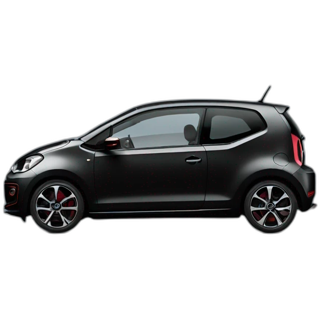 black VW up GTI emoji