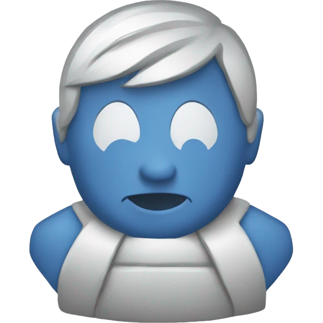 token blue emoji