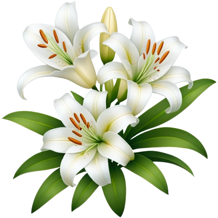 Lilies emoji