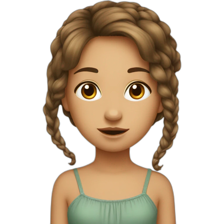 Couple gars petit fille grande emoji