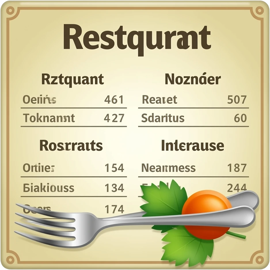Menu emoji