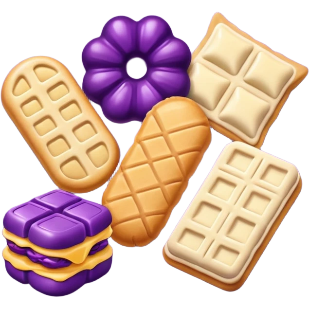 purple snack array emoji
