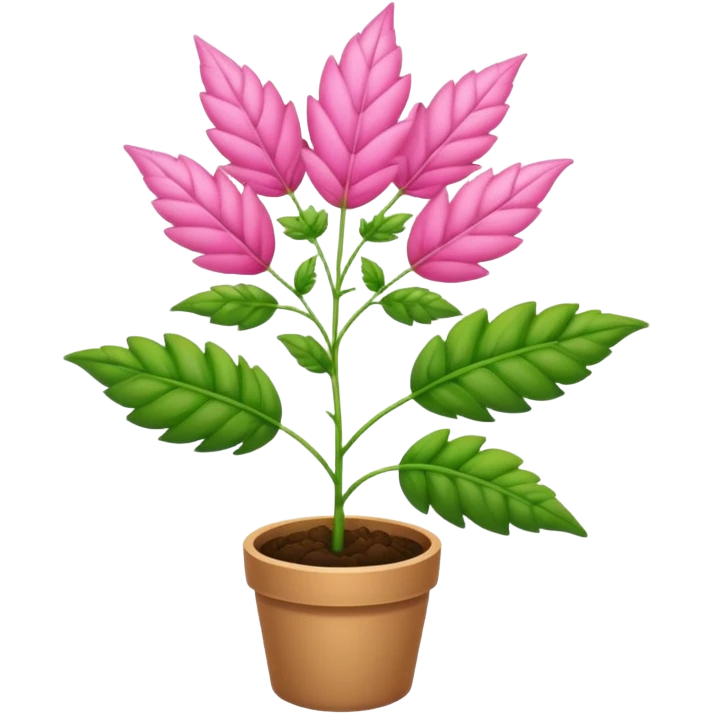 create a pink weed plant emoji emoji