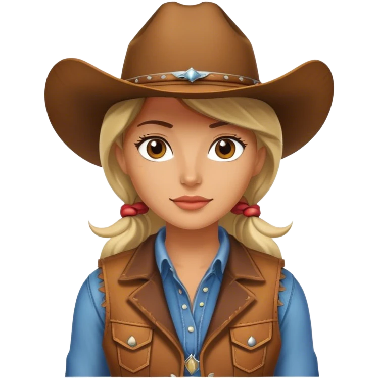 Cowgirl emoji