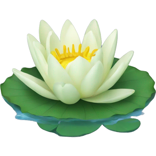 Water lily  emoji