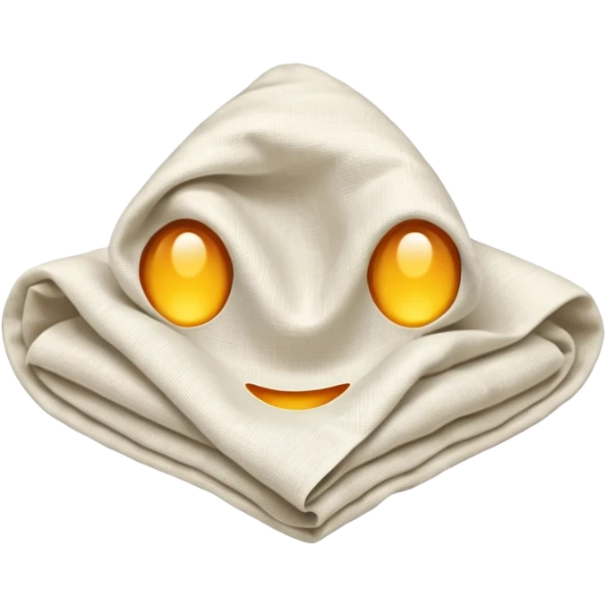 Linen cloth emoji