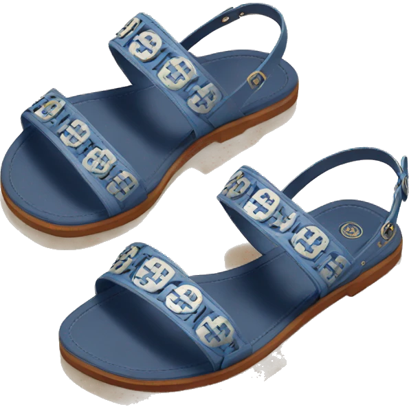 Tory Burch sandals emoji