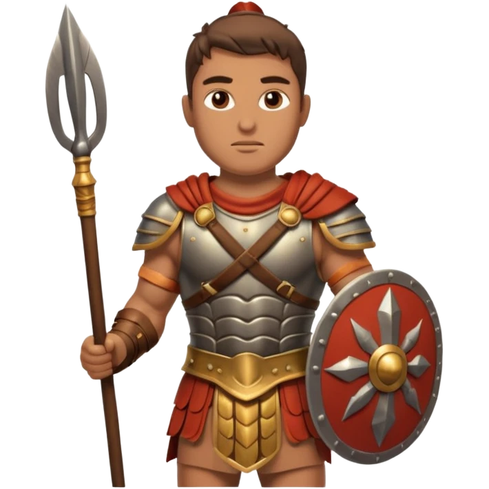 Roman Gladiator spear emoji