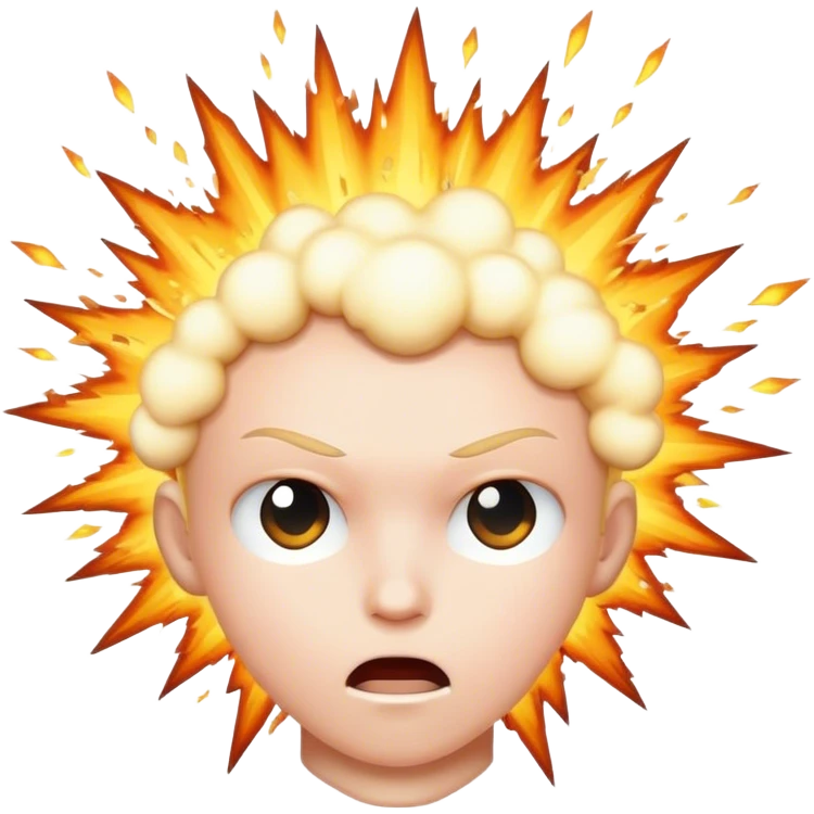  exploding head  emoji