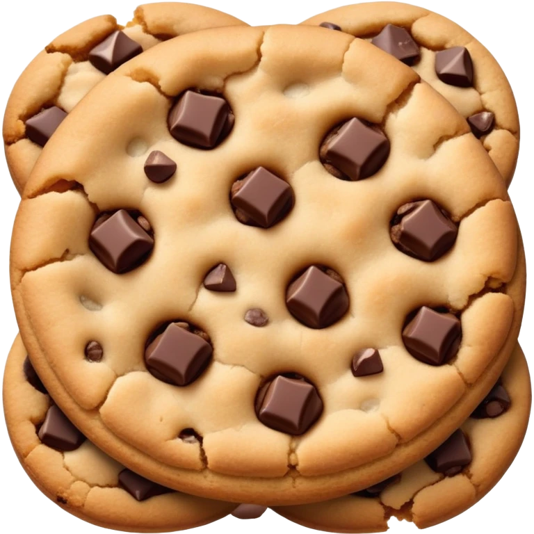 Crumble cookie emoji
