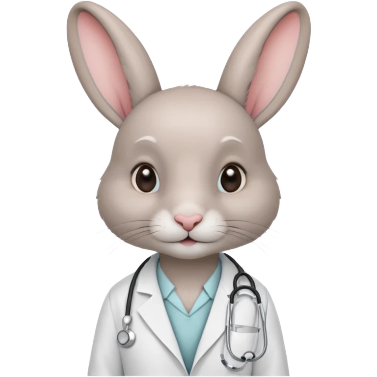 rabbit doctor emoji