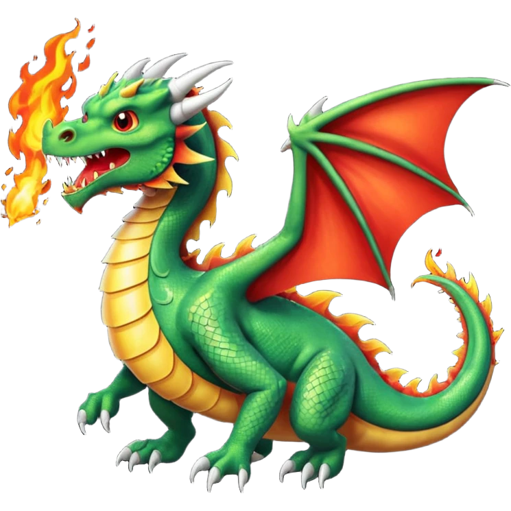 fire-breathing dragon emoji