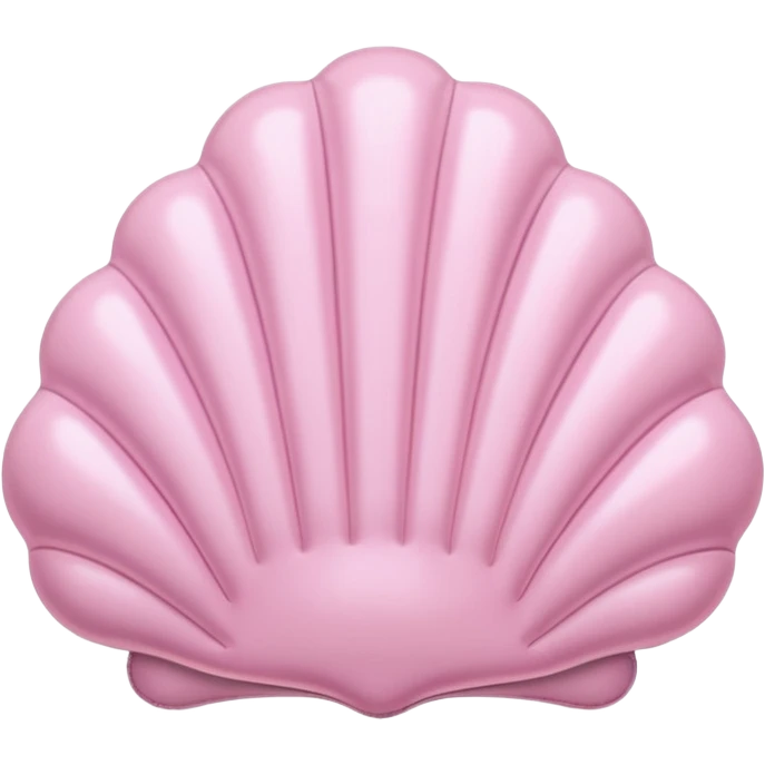 vintage rococo pale pink inflatable puffy shell cellphone emoji