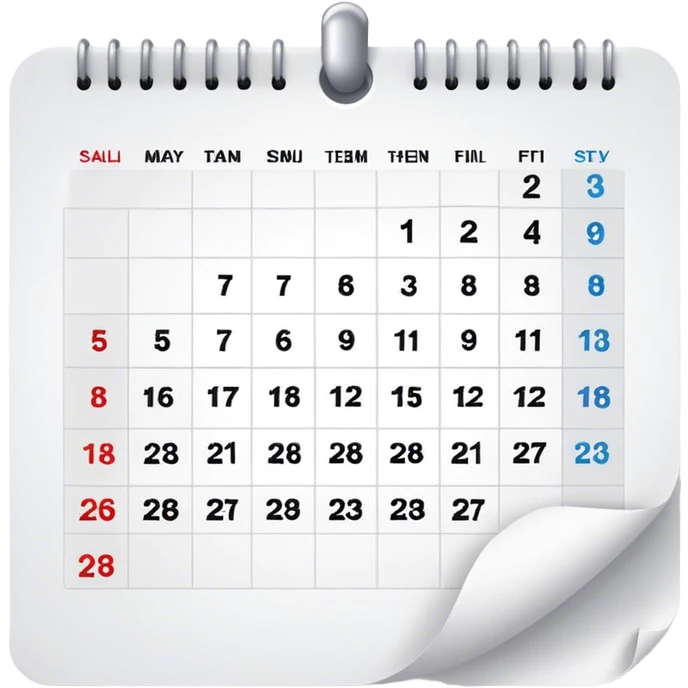 calendar hold emoji