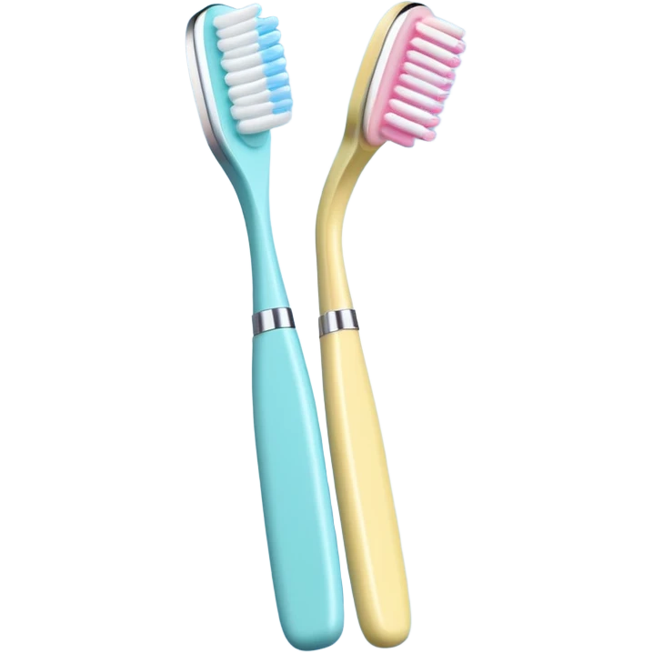 giant pastel y2k toothbrush emoji