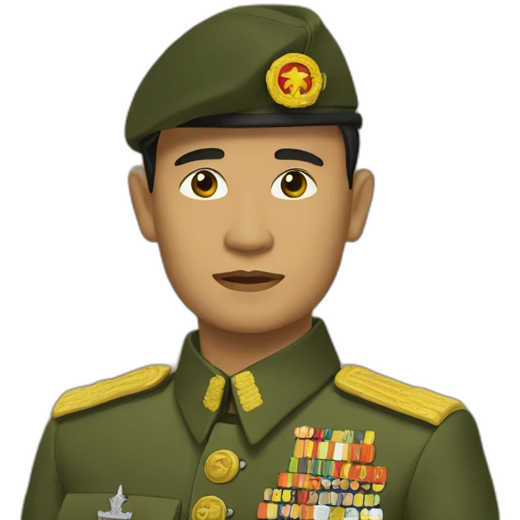 General Aung San emoji