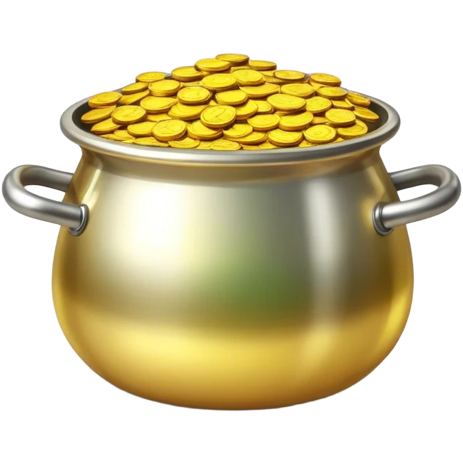 Pot of gold emoji