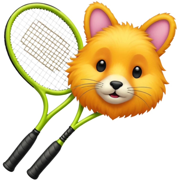 Tennis-Racket Animals emoji